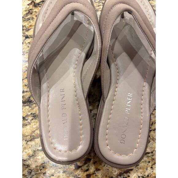 Donald Pliner Barbera Women's Sandals Taupe Size 8.5 - Picture 4 of 7
